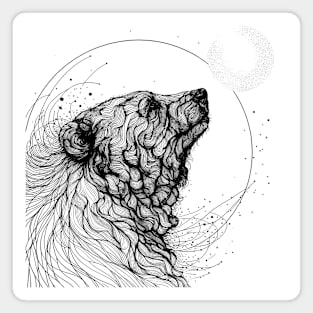 Bear Portrait Magnet